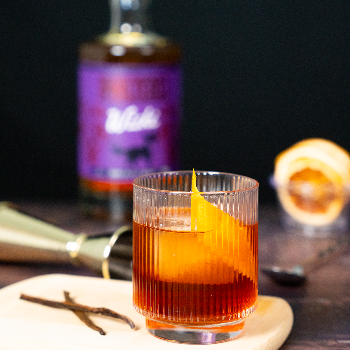 Vanilla Walnut Old-Fashioned